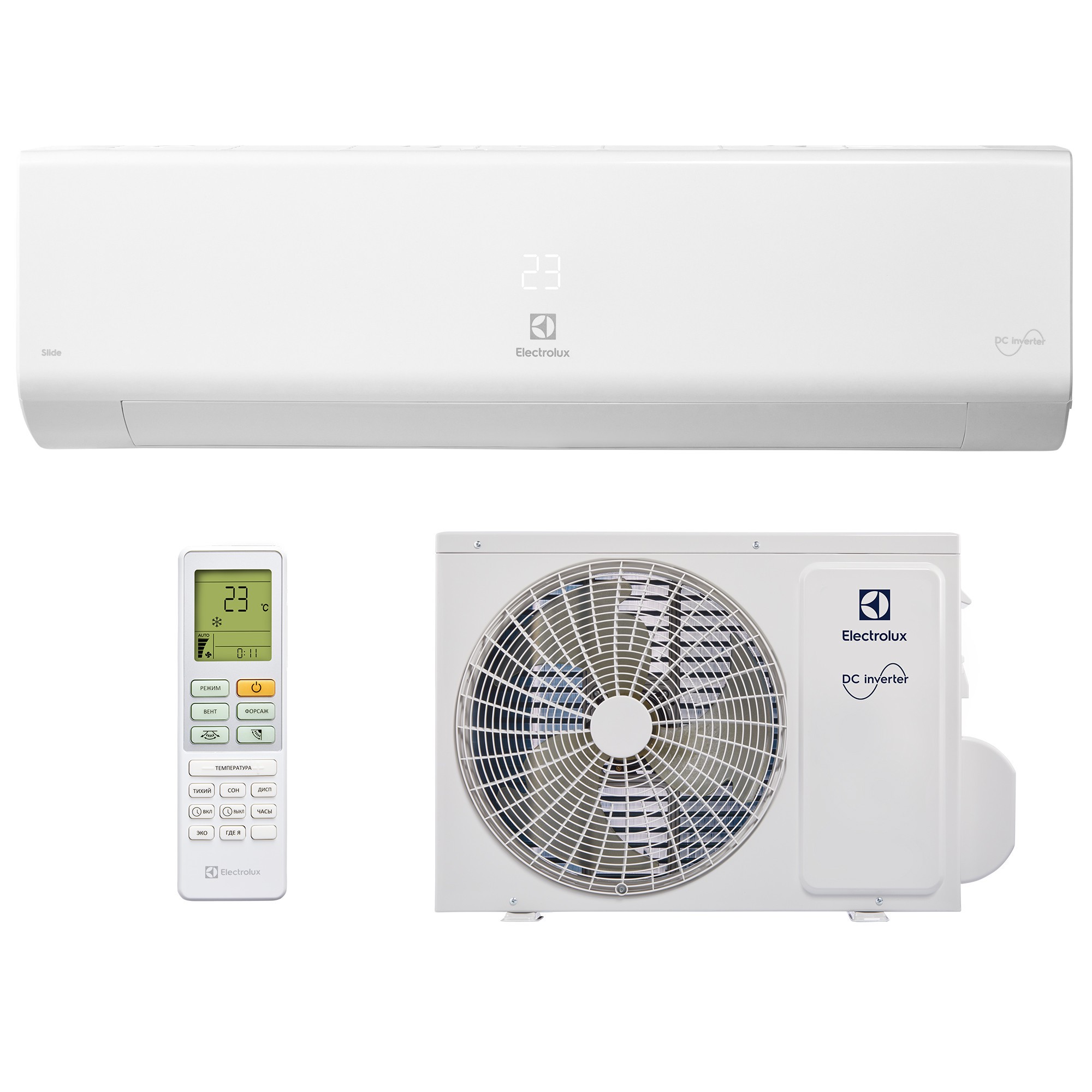 Сплит-система инверторного типа Electrolux Loft DC EACS/I-24HAL/N8 комплект