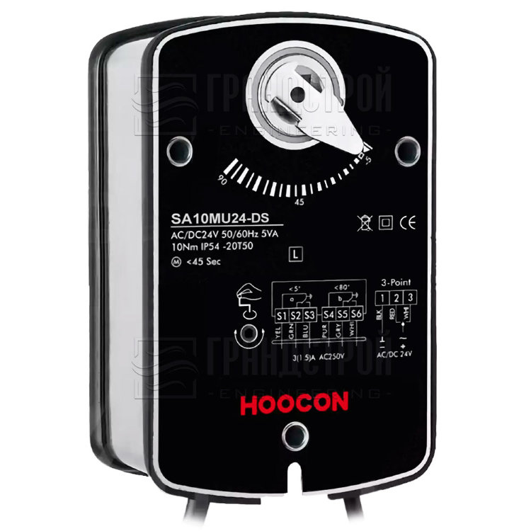 Электропривод HOOCON SA10MU230-DS (10 Нм)
