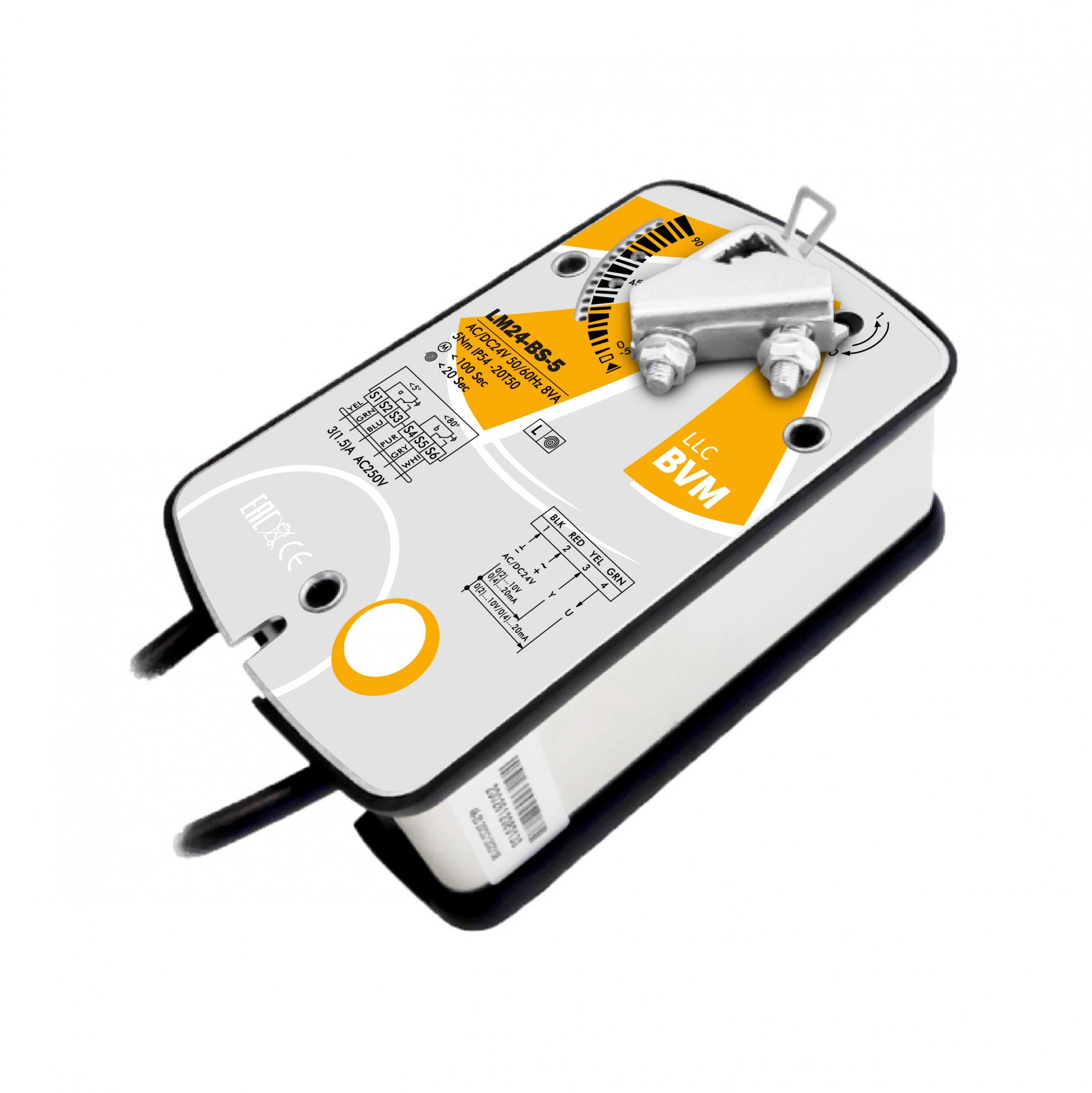 Электропривод BVM LM24-BS-5 (5 Нм)