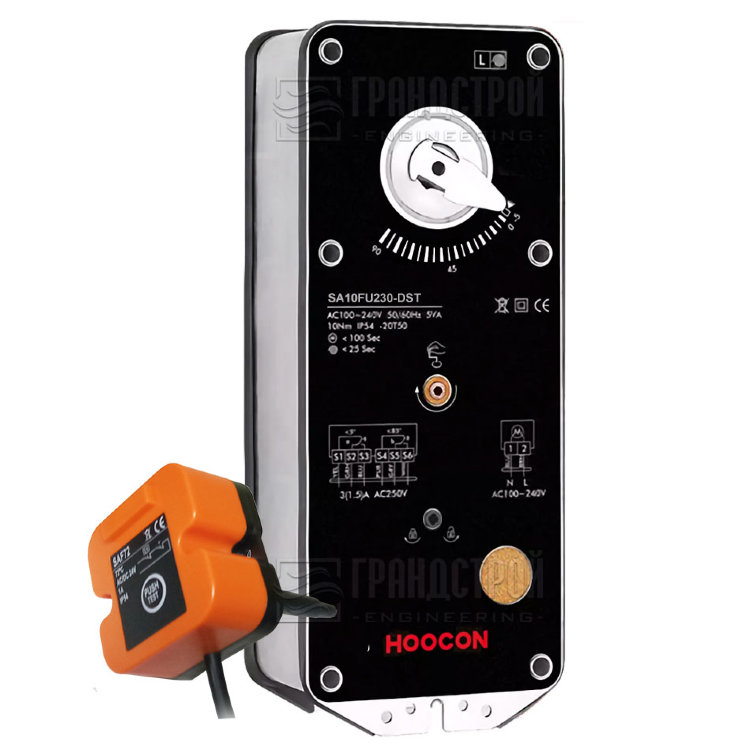 Электропривод HOOCON SA10FU24-DST (10 Нм)