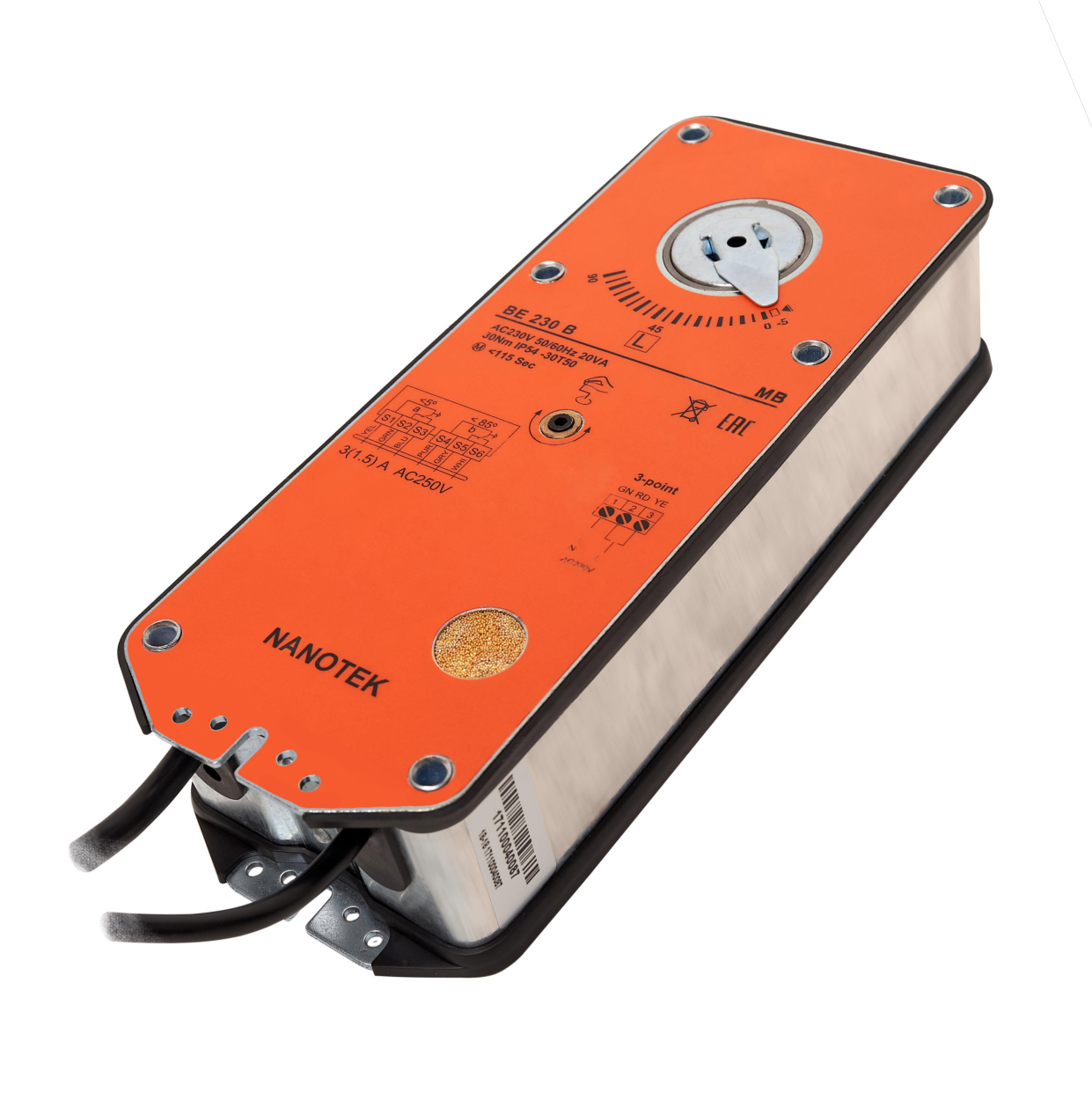 Электропривод NANOTEK BE 230 B (30 Нм)