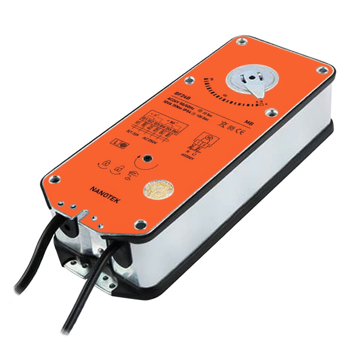 Электропривод NANOTEK BF 24 B (15 Нм)