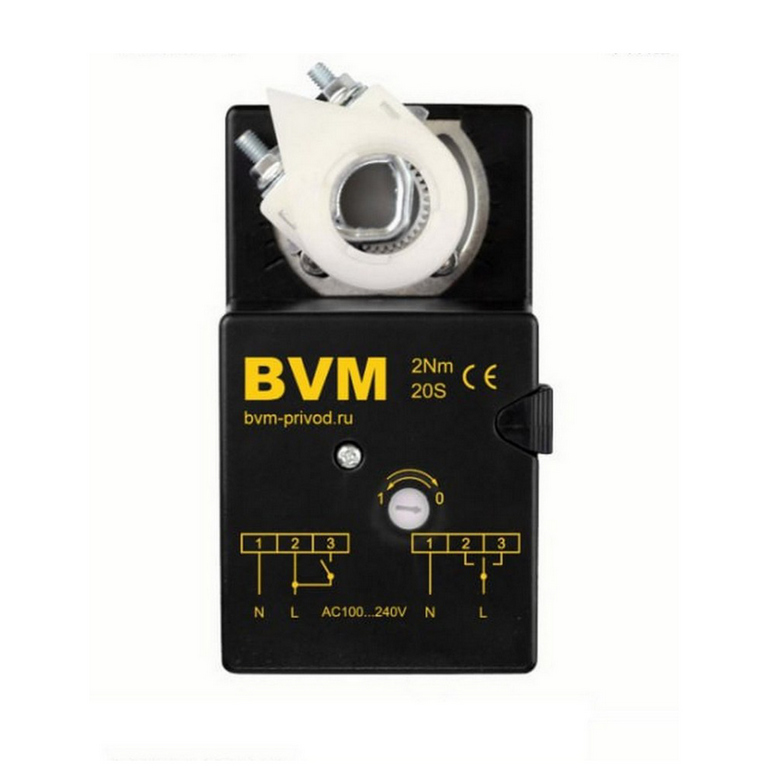 Электропривод BVM TM230-2 (2 Нм)