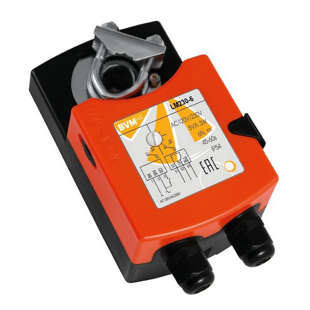 Электропривод BVM LM230-6 (6 Нм)