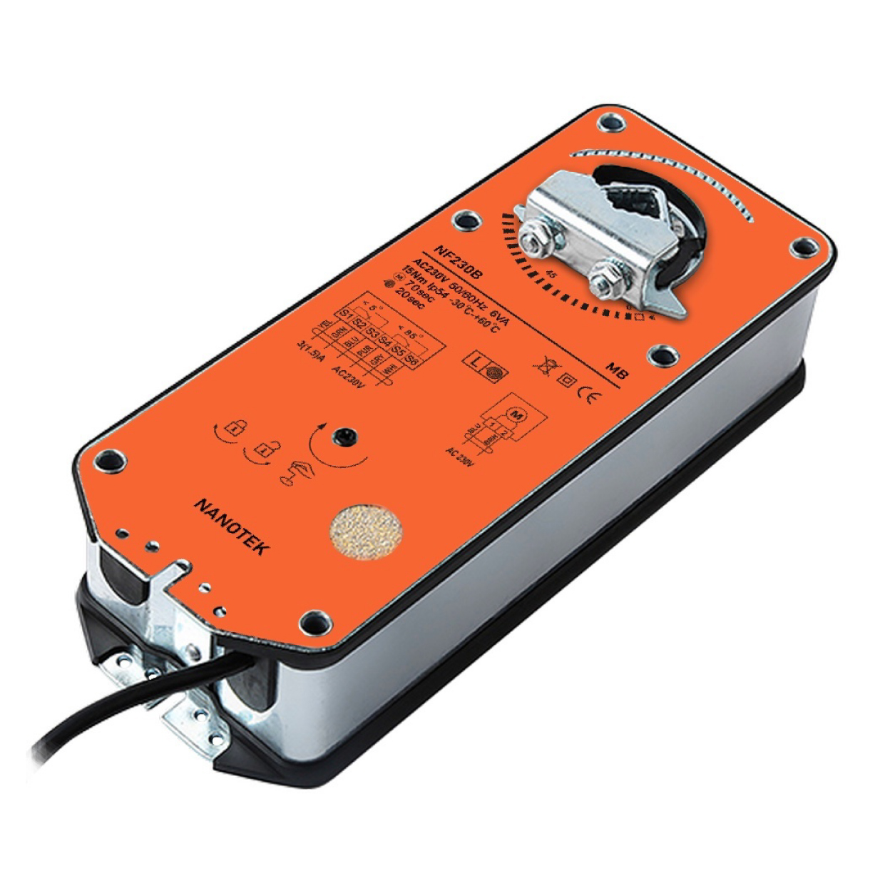 Электропривод NANOTEK NF 230 B (10 Нм)