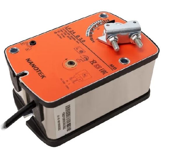 Электропривод NANOTEK LF 24 B 3.0 (3 Нм)
