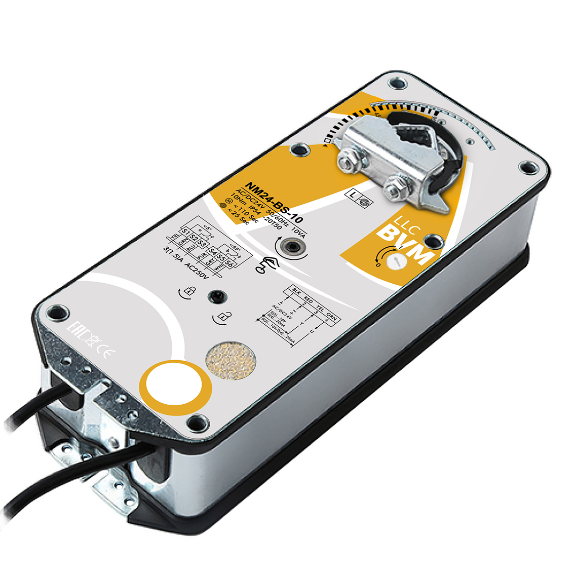 Электропривод BVM NM24-BS-10 (10 Нм)