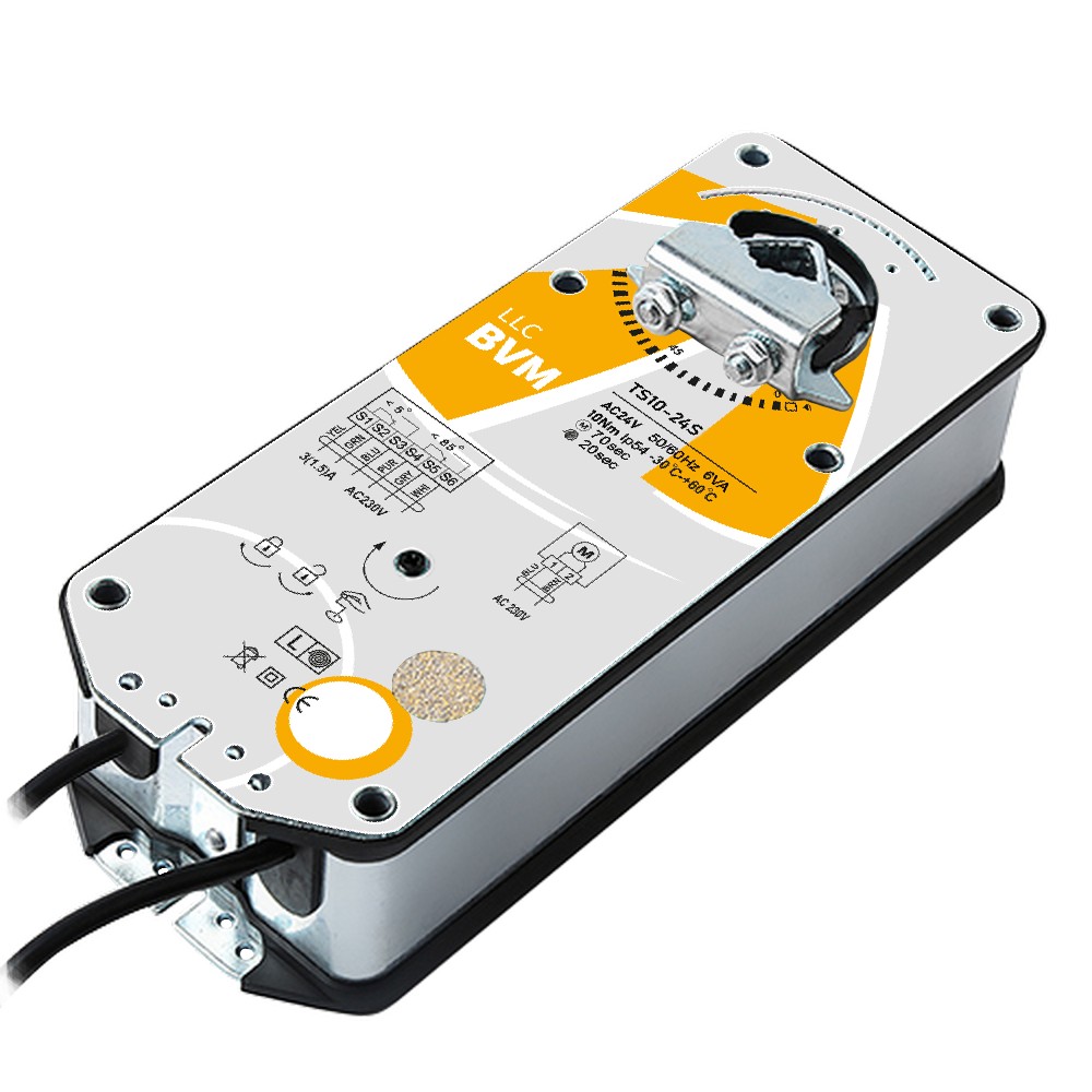 Электропривод BVM TS10-24S (10 Нм)