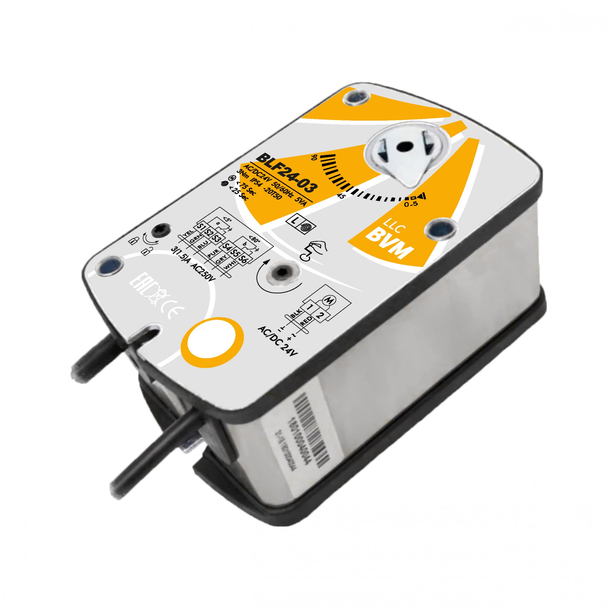 Электропривод BVM BLF24-03 (3 Нм)