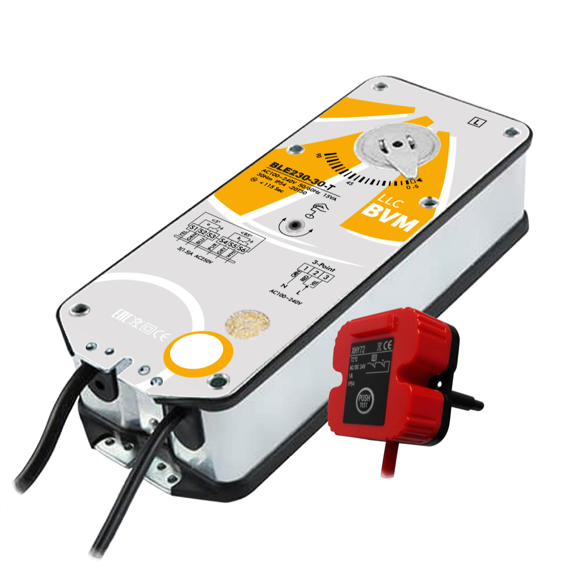 Электропривод BVM BLE230-30-T (30 Нм)
