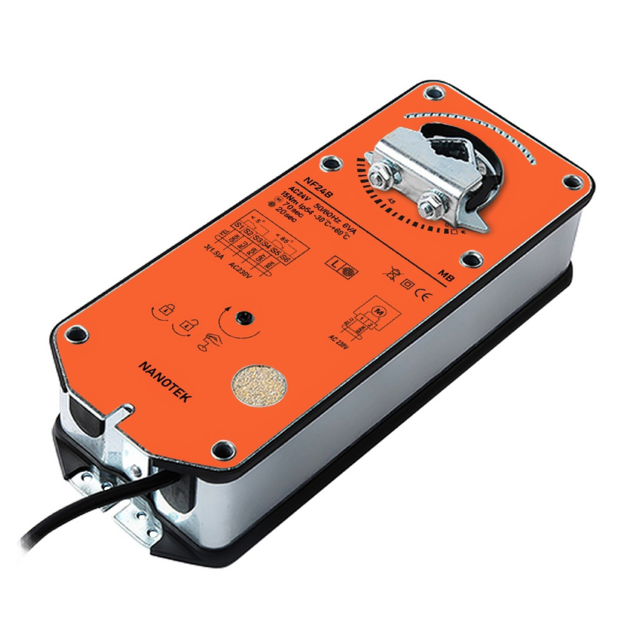 Электропривод NANOTEK NF 24 B (10 Нм)