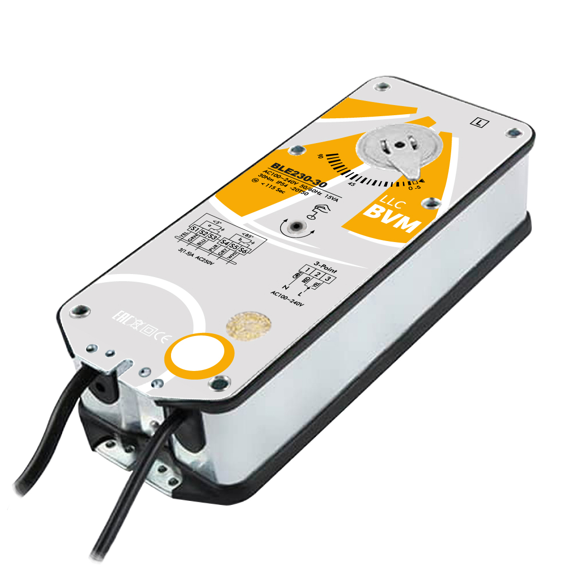 Электропривод BVM BLE230-30 (30 Нм)